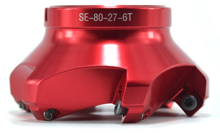 SE12 van de het Aluminiumsnijder van het gezichtsmalen het Hoofdhoge snelheid Shell Milling Cutter
