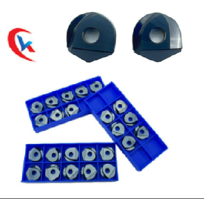 Licht van het de Hardheidswolfram van Grey Carbide Milling Blade R8 Hoog het Carbideblad