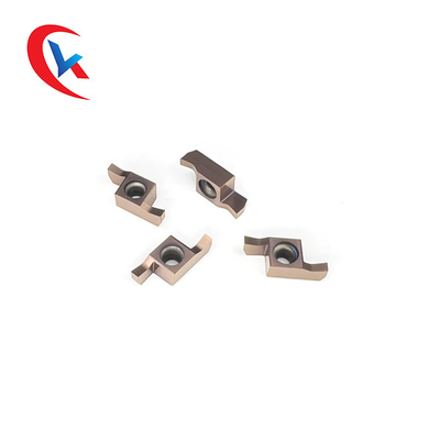 2 snijkanten GER-D HRA 91.8 hardheid hardmetalen groefwisselplaten voor CNC-machines