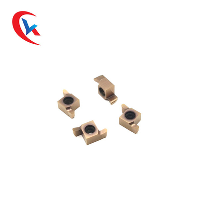9GR-R PVD-coating 10 wisselplaten per verpakking Compatibel met CNC-machines Hardmetalen groefsteekplaten