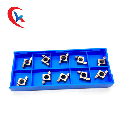 9GR-R PVD-coating 10 wisselplaten per verpakking Compatibel met CNC-machines Hardmetalen groefsteekplaten