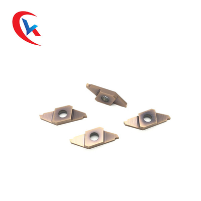 Tkf16r200-s Carbide die Tussenvoegsels met HRA 91,8 Hardheid Licht Gray Color groeven
