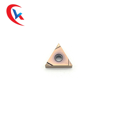 TNGG160401 het Cermetmachine van R-S Triangular Lathe Blade Hoofd het Vastklemmen het Carbidetussenvoegsels van het Bladwolfram