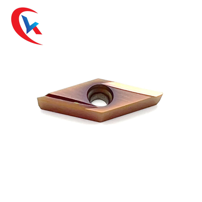 CNC het Eindigen het Carbidetussenvoegsels van het Bladvbgt 110302 R-Y Bronze Wear-Resistant Coating HRA 91,8 Wolfram