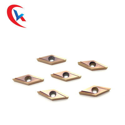 CNC het Eindigen het Carbidetussenvoegsels van het Bladvbgt 110302 R-Y Bronze Wear-Resistant Coating HRA 91,8 Wolfram
