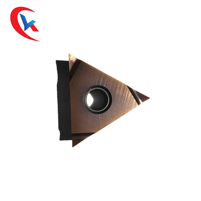 TNGG160401 het Cermetmachine van R-S Triangular Lathe Blade Hoofd het Vastklemmen het Carbidetussenvoegsels van het Bladwolfram