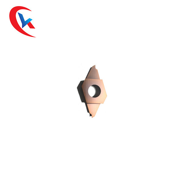 Carbidedeel van Tussenvoegsel TKF12L150-S16 voor 1mm Breedte die Proces groeven 	Carbide die Tussenvoegsels groeven