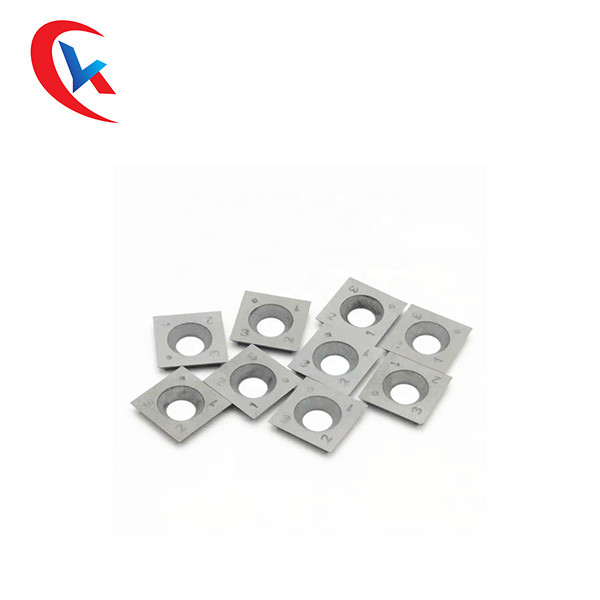 Het vierkante Houten Planer Carbide neemt 15*15*2.5mm 14*14*2mm voor het Bespuiten op